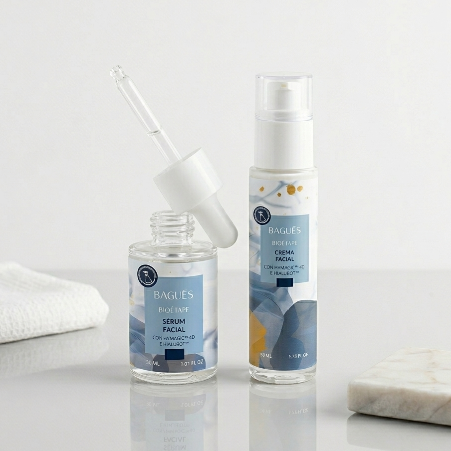 Kit Rutina Hidratante Bioetape | Sérum + Crema Facial con Ácido Hialurónico