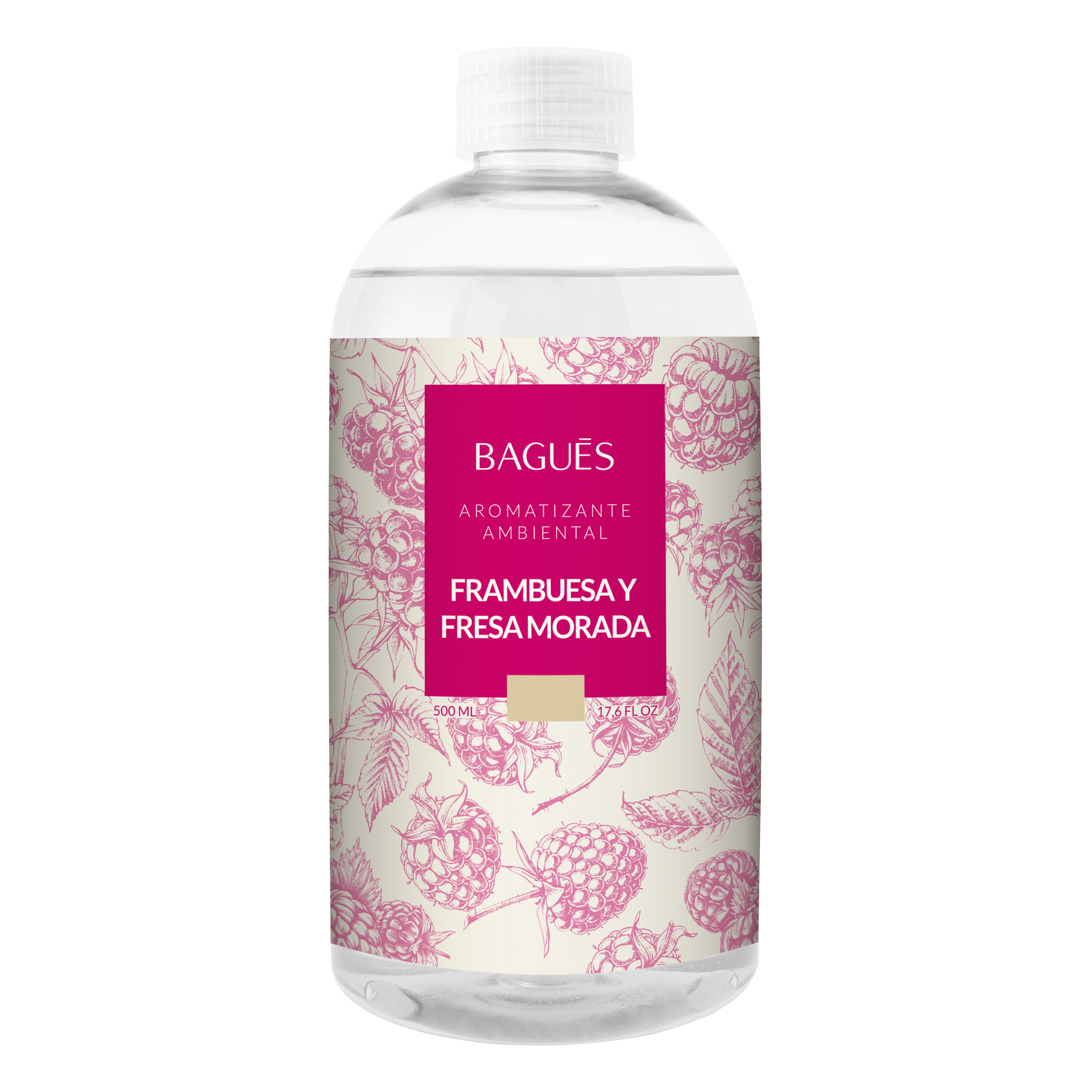 Aromatizante Ambiental Frambuesa y Fresa 500ml