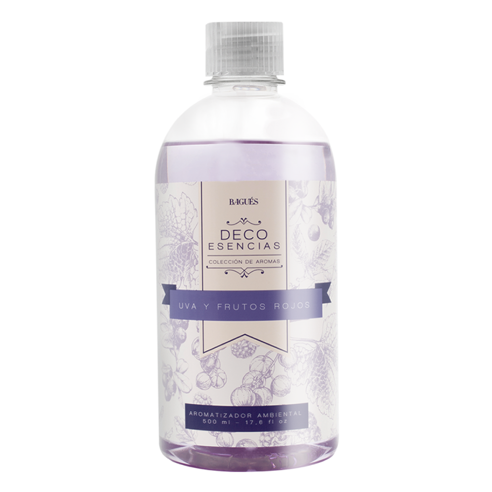 Aromatizante Ambiental Uva y Frutos Rojos 500ml
