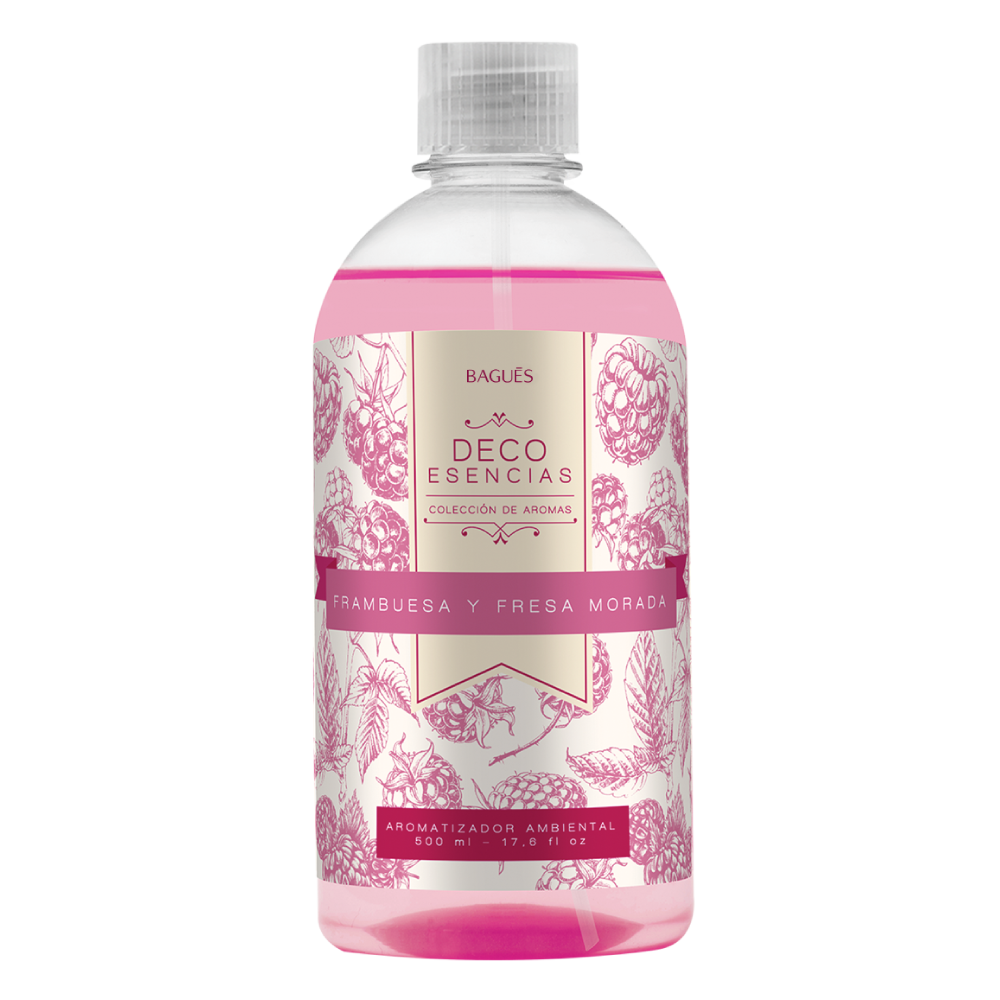Aromatizante Ambiental Frambuesa y Fresa 500ml