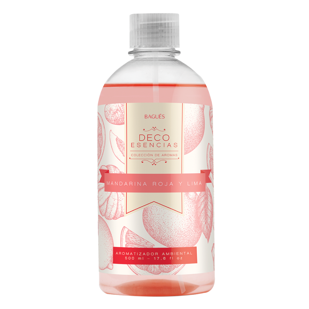 Aromatizante Ambiental Mandarina Roja y Lima 500ml