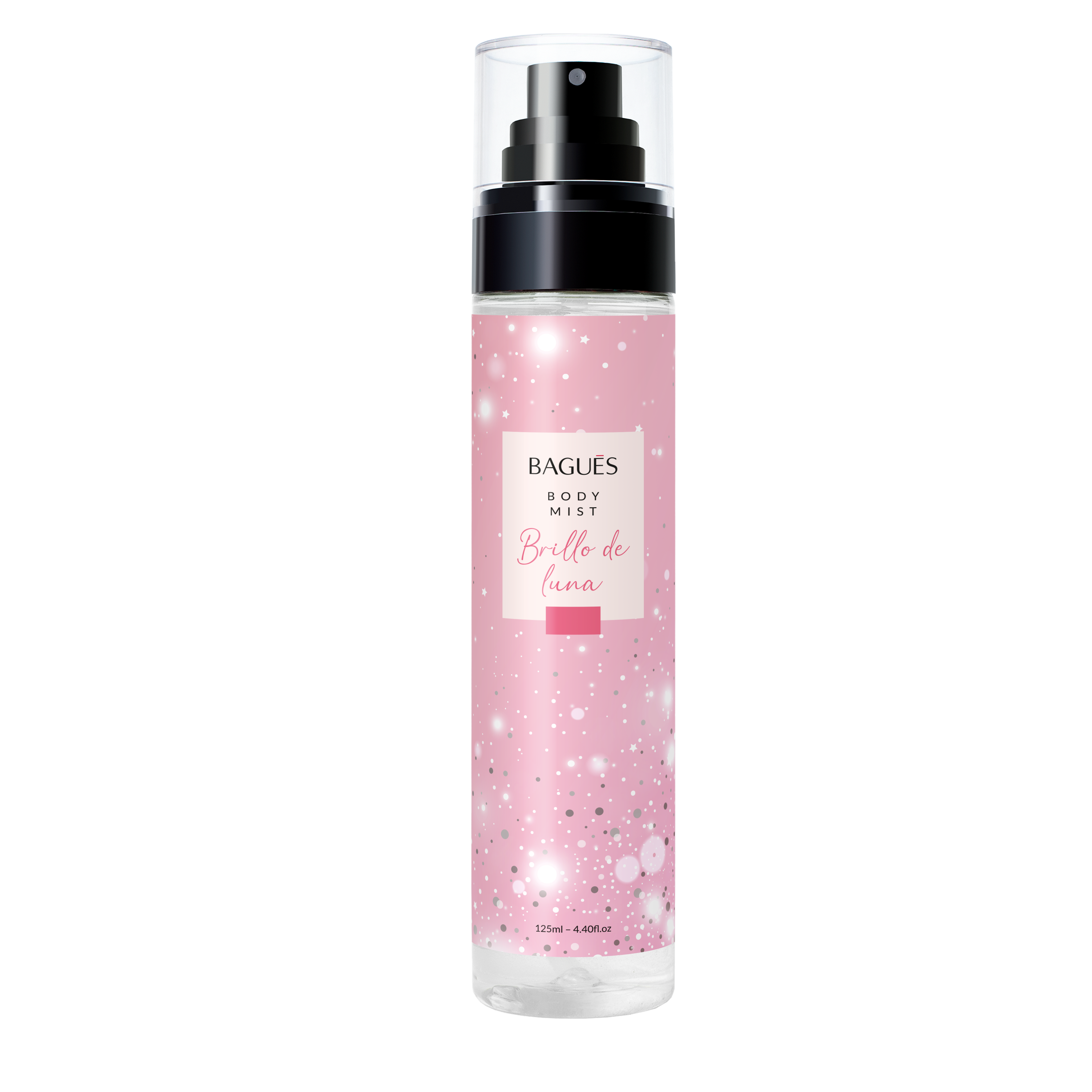 Brillo de Luna Body Mist con Glitter
