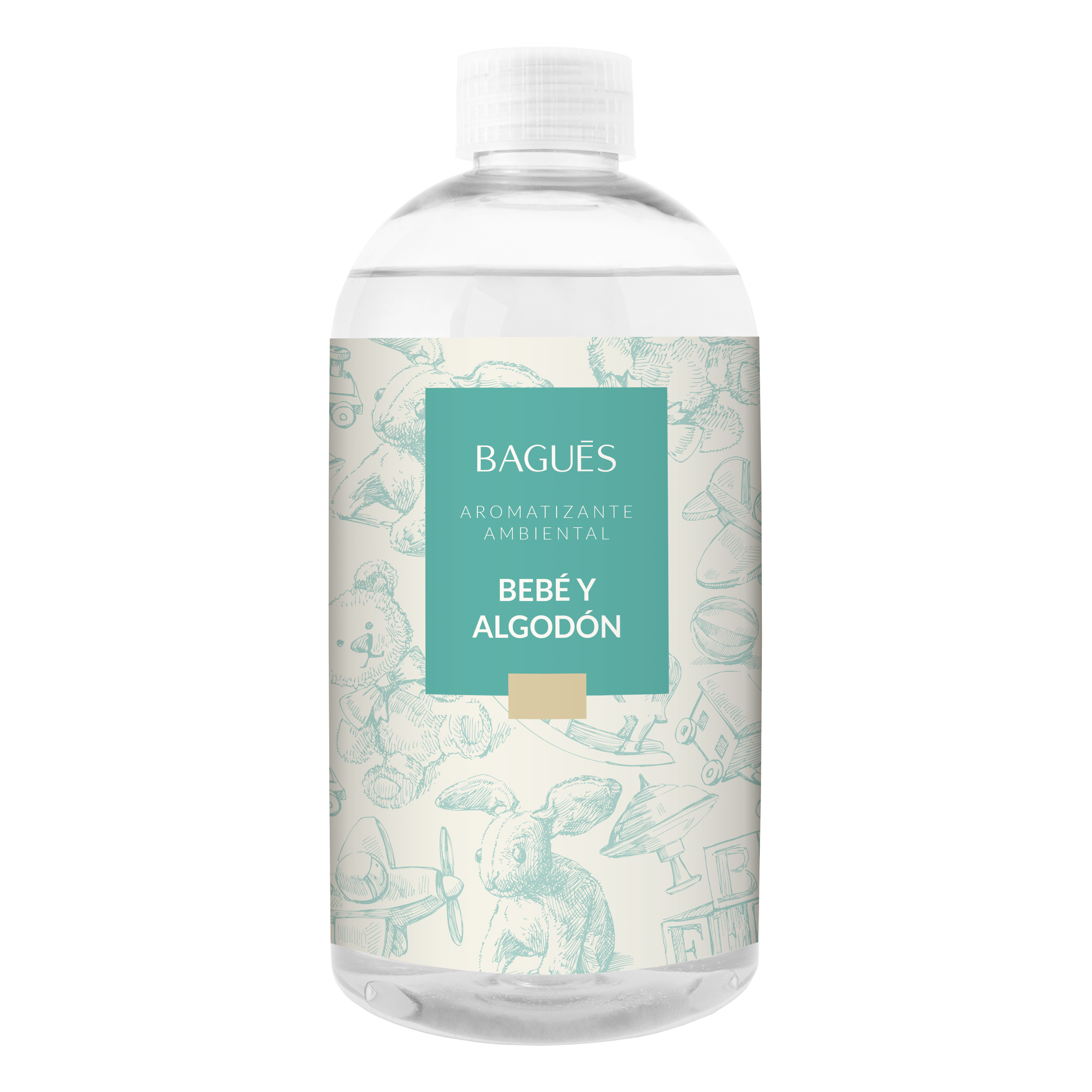 Aromatizante Ambiental Bebe y Algodon 500ml