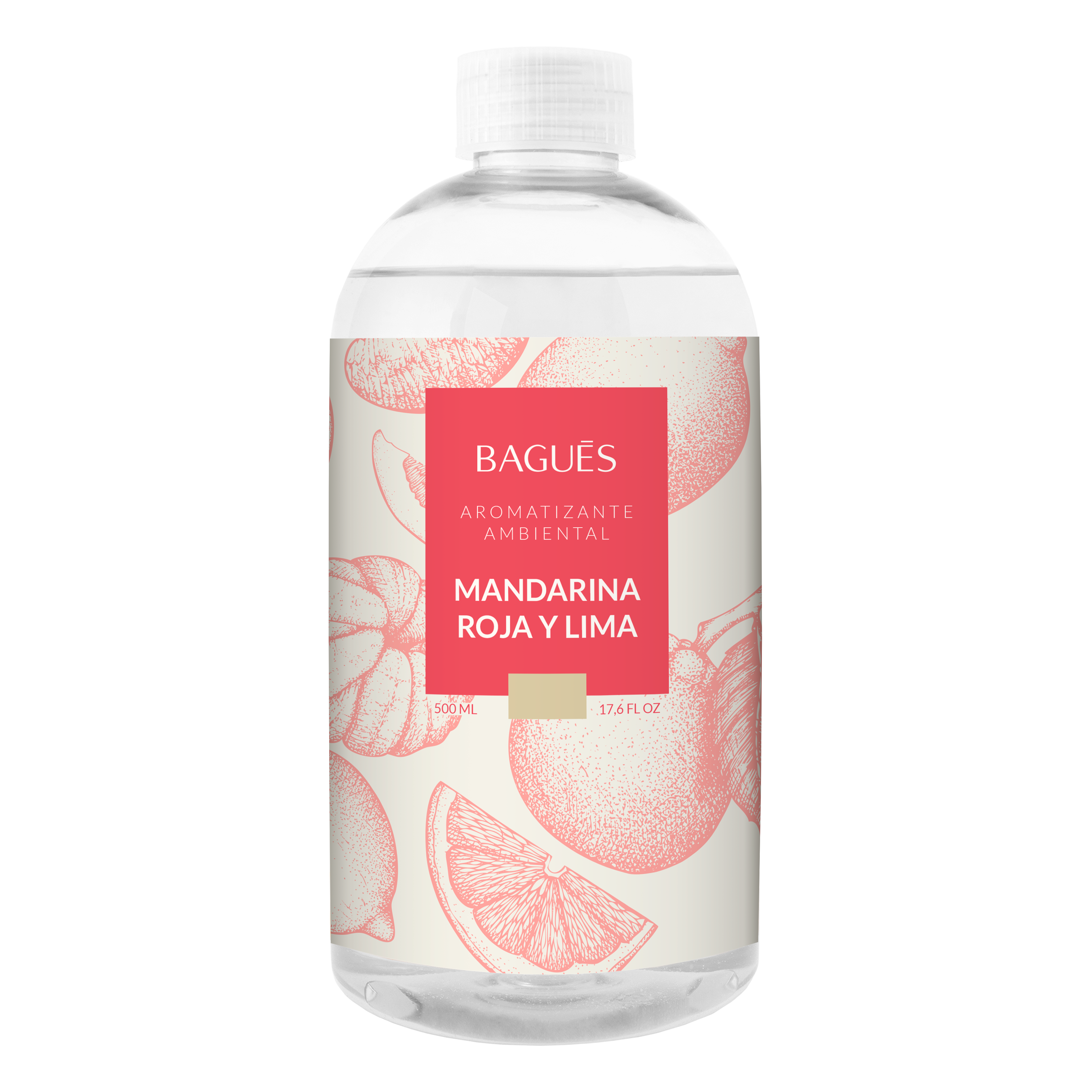 Aromatizante Ambiental Mandarina Roja y Lima 500ml