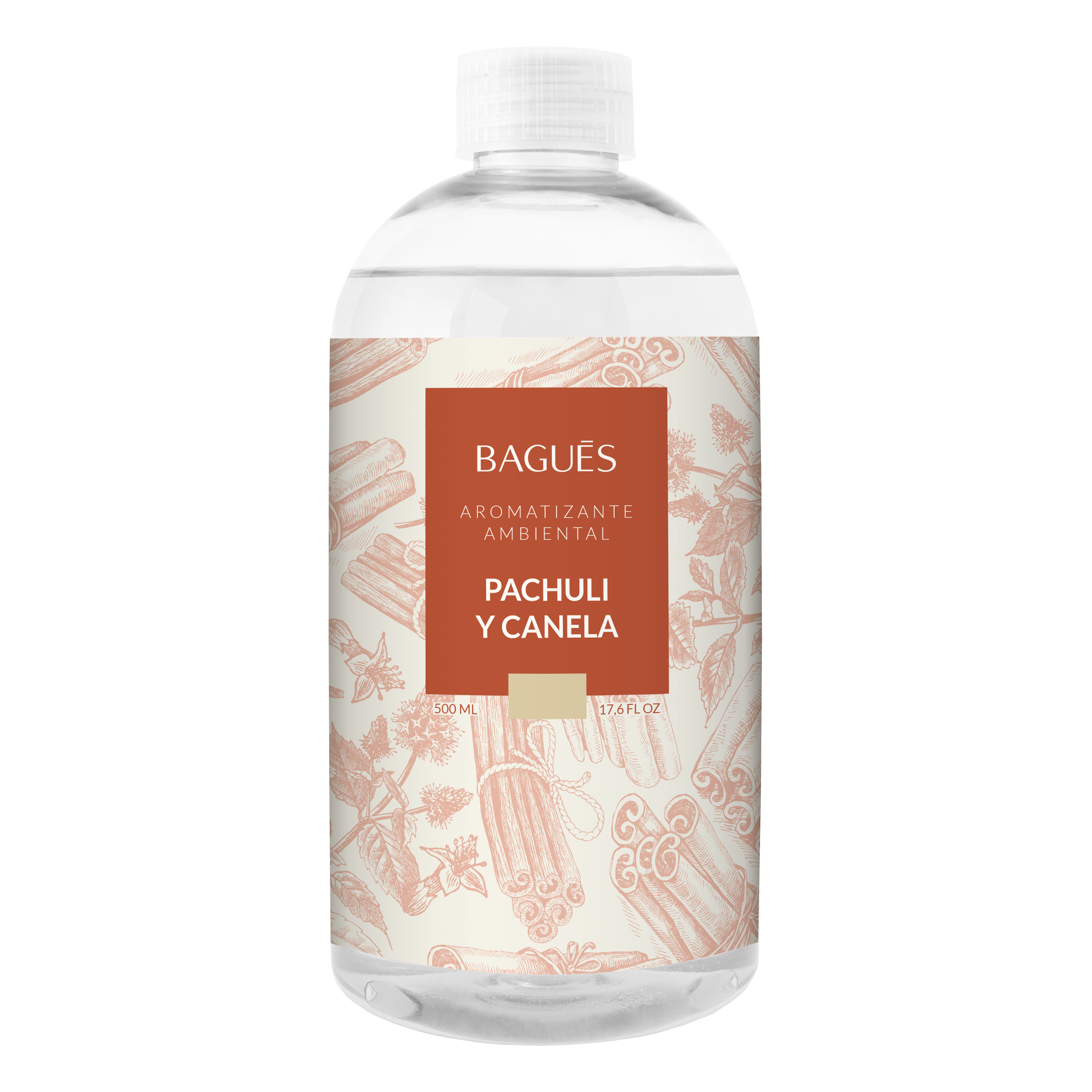 Aromatizante de Ambiente Patchouli y Canela 500ml