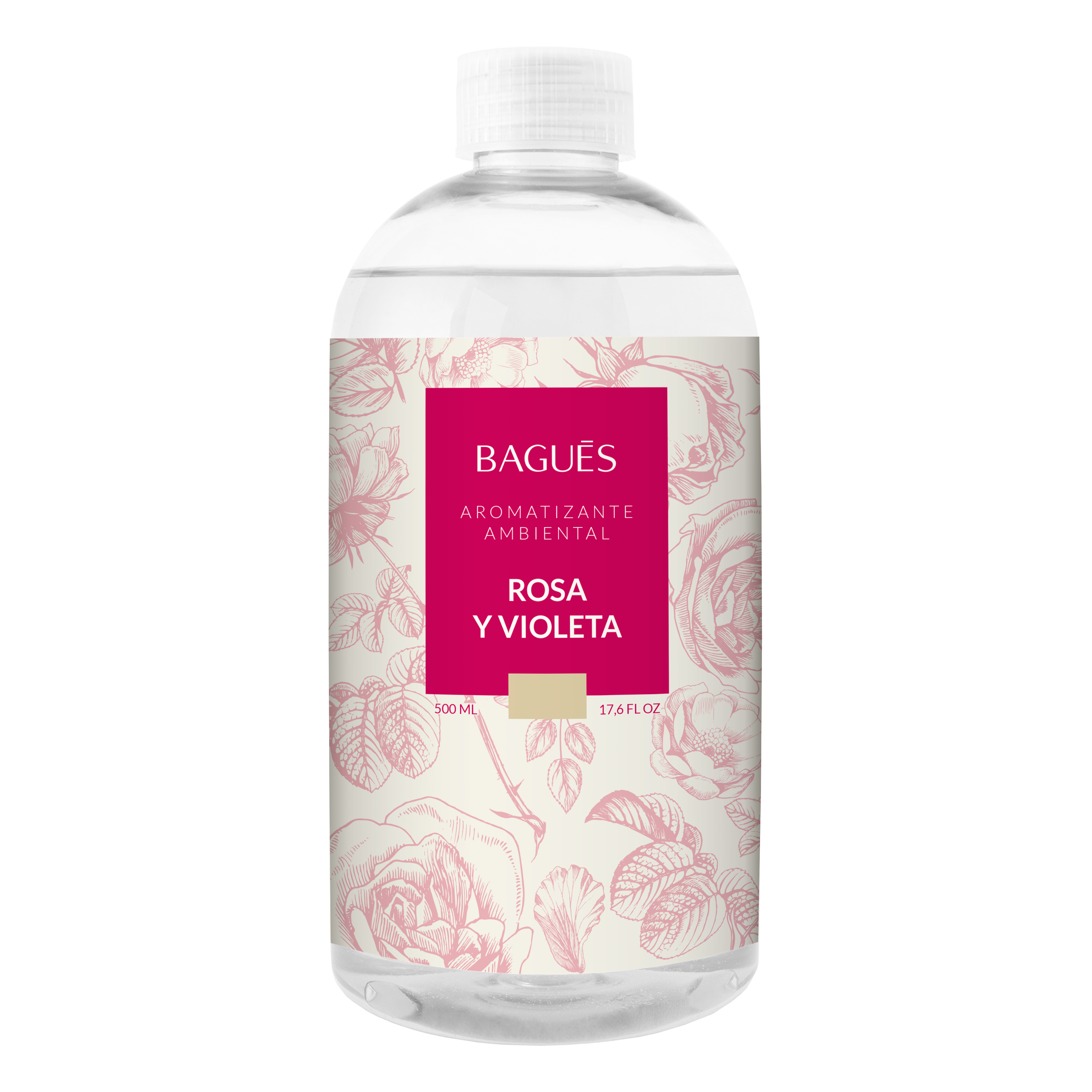 Aromatizante Ambiental Rosa y Violeta 500ml