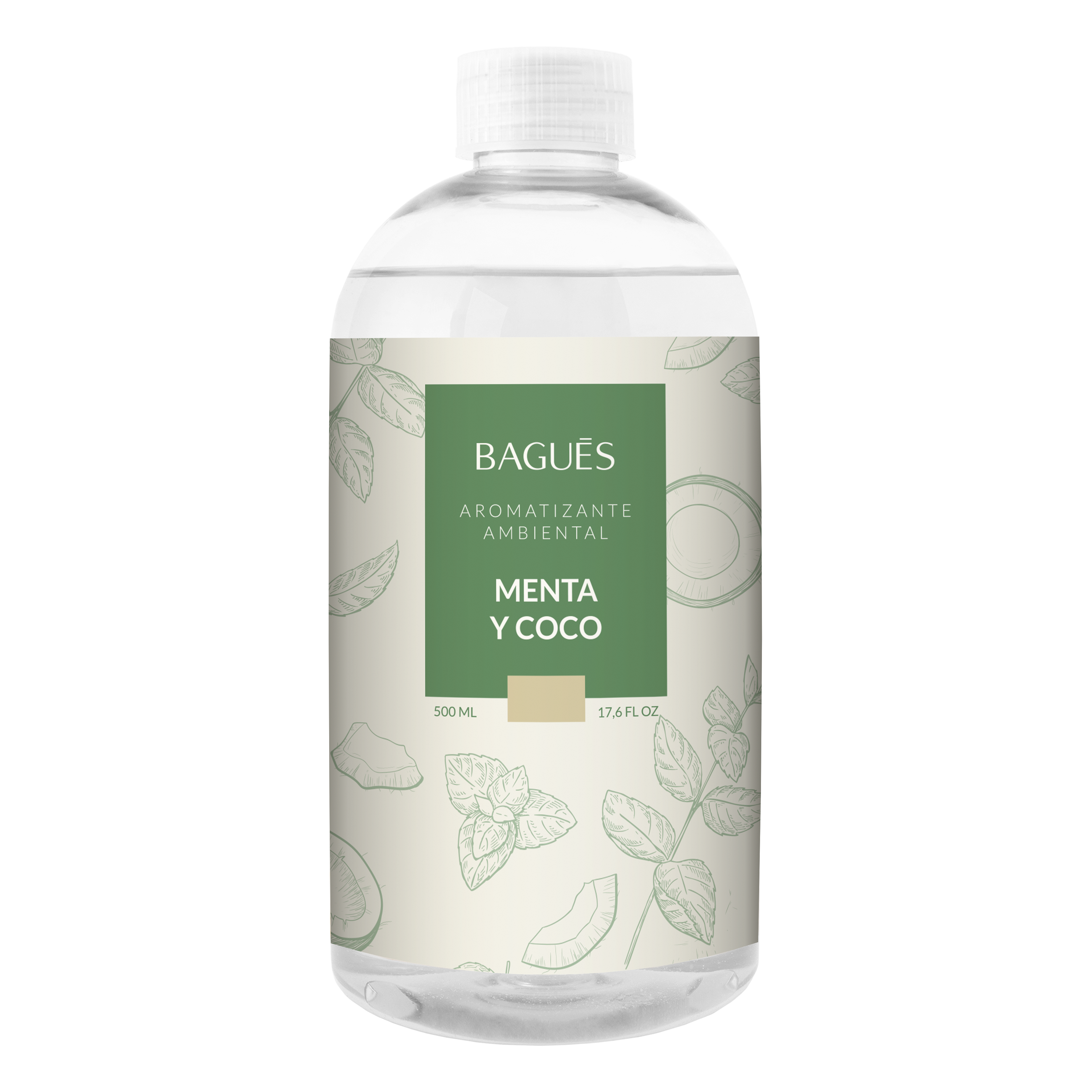 Aromatizante Ambiental Coco y Menta 500ml